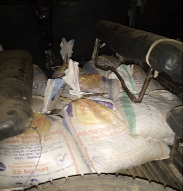 Aya ni amabuye y'agaciro Polisi iherutse gufatana abaforoderi mu Karere ka Ngororero