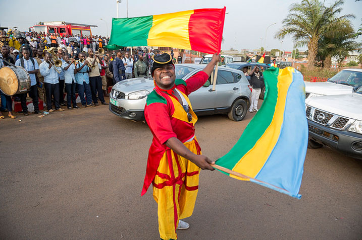 Perezida kagame yakiranywe ibyishimo byinshi muri Guinea Conakry.