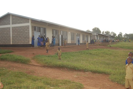 Amwe mu mashuri yubatswe ku nkunga ya Plan Rwanda mu karere ka Gatsibo.