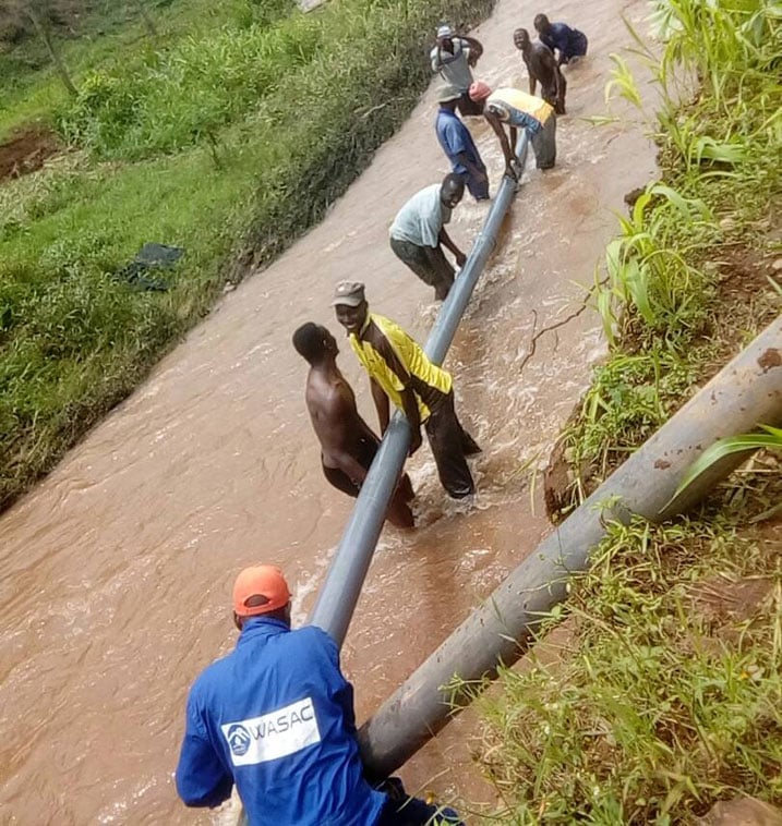 Amatiyo yagezaga amazi ku baturage yamaze kwangirika 