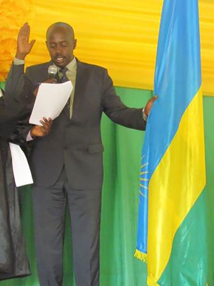 Gasana Richard, umuyobozi w'Akarere ka Gatsibo.