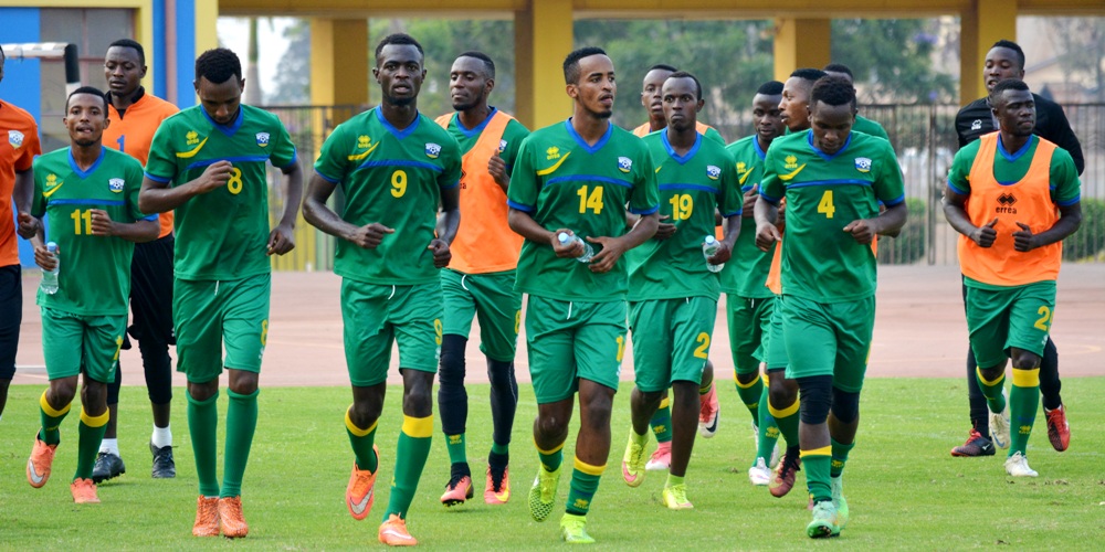 Amavubi azakora imyitozo ku munsi w'ejo