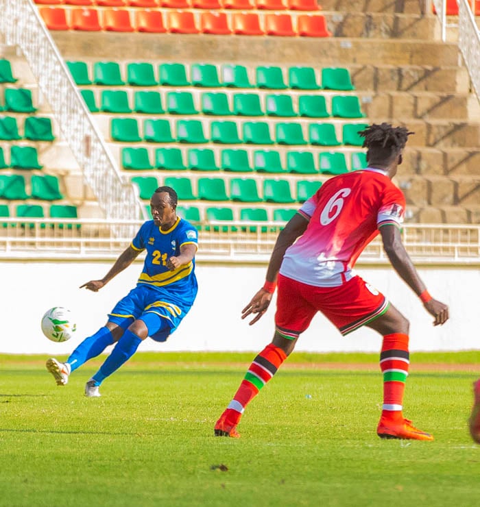 Niyonzima Olivier Sefu ni we wari watsinze igitego Amavubi yatsinze Kenya ubwo batsindwaga 2-1