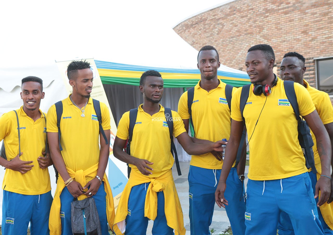 Rutanga Eric, Mukunzi Yannick, Manishimwe Djabel, Usengimana Faustin, Ndayishimiye Eric Bakame na Nyandwi Saddam bose ba Rayon SPorts bari mu Mavubi 