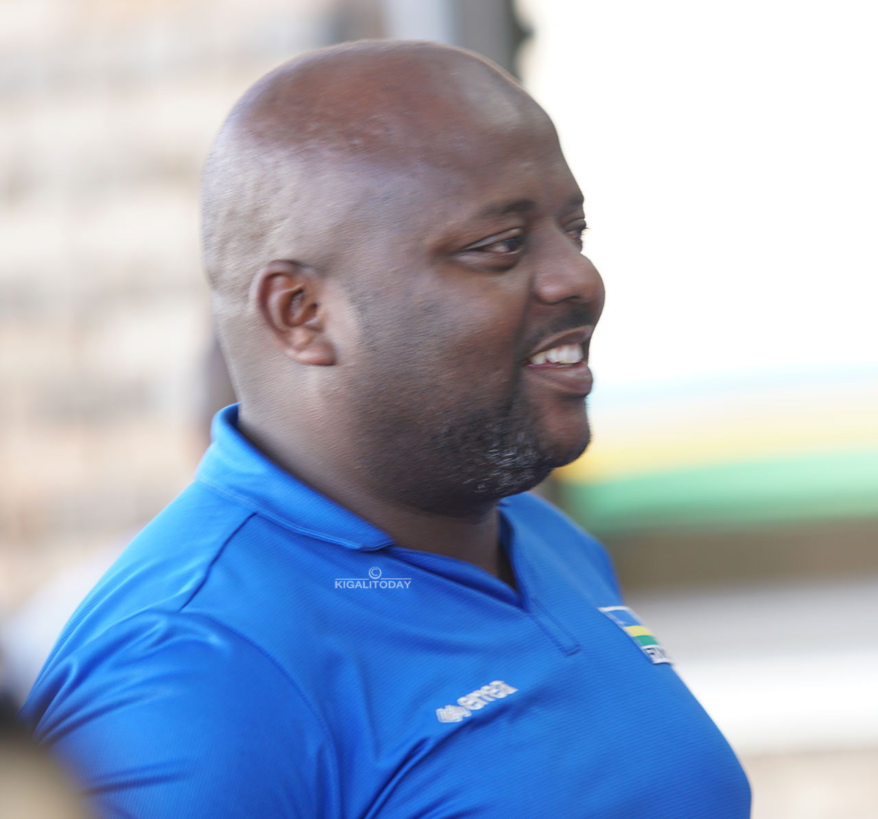 Muhawenimana Claude uyobora itsinda ry'abafana b'Amavubi nawe yari yaje kubakira
