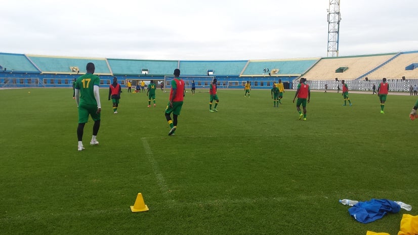Amavubi yakoze imyitozo ya nyuma yitegura kwerekeza muri Kenya 