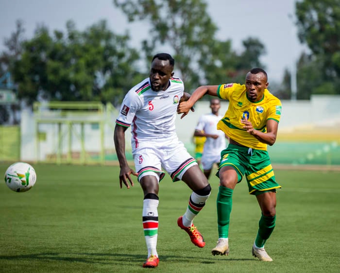Amavubi na Kenya banganyije igitego 1-1