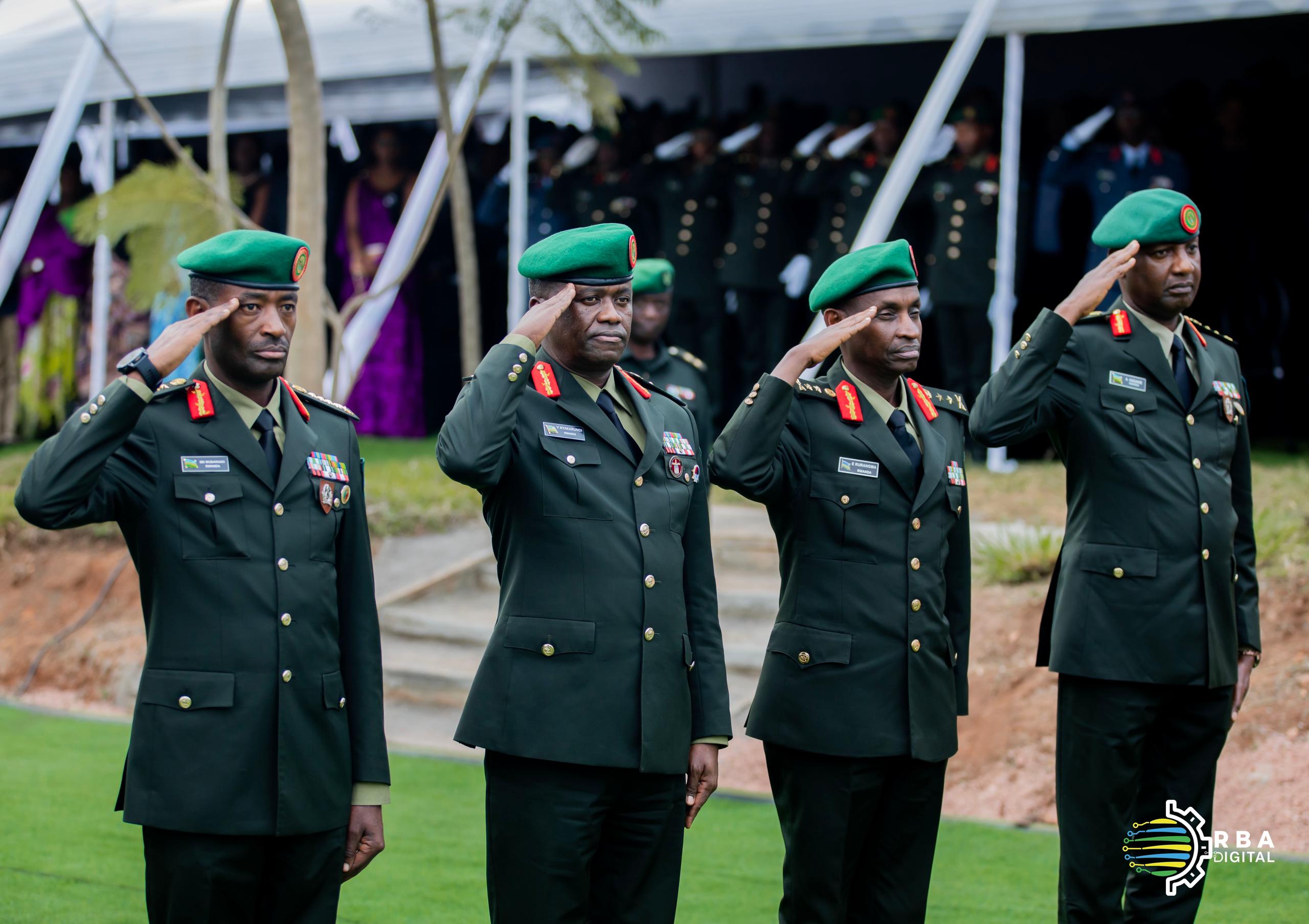 Amb Col (Rtd) Dr Joseph Karemera yaherekejwe n'abayobozi mu ngabo z'Igihugu