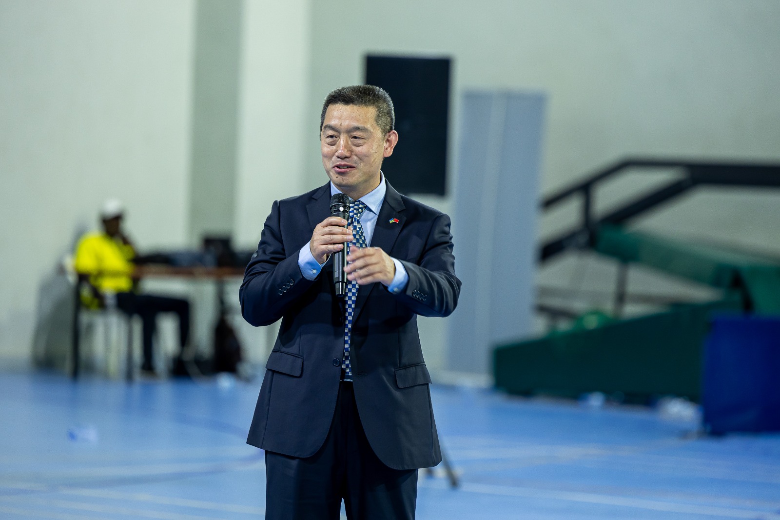 Ambasaderi w'u Bushinwa mu Rwanda, Wang Xuekun avuga ko bazakomeza kugira uruhare mu iterambere ry'umukino wa Table Tennis mu Rwanda 