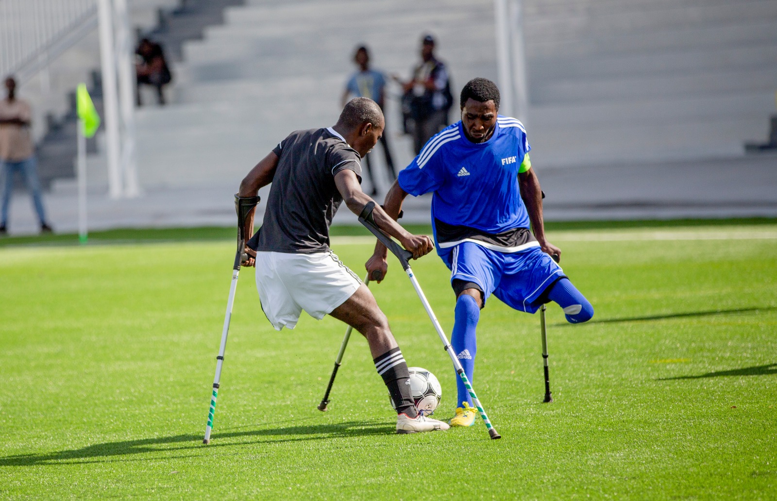 Umukino wa Amputee Football usanzwe ukinwa n