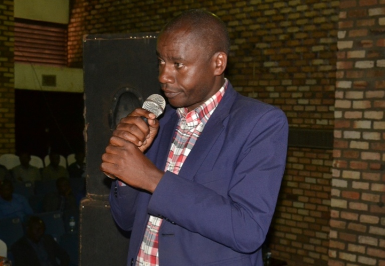 Anaclet Niyonsaba, umunyamabanga nshingwabikorwa wa Kibirizi yemera amakosa