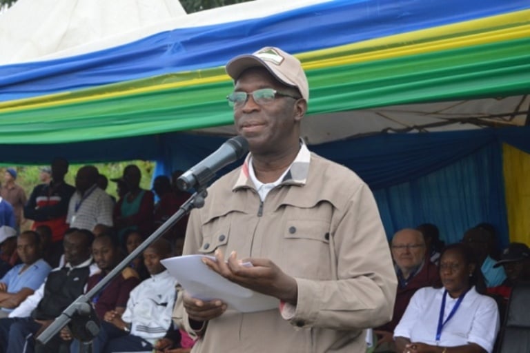 Minisitiri w'intebe, Murekezi, ageza ku bayobozi ubutumwa nyuma y'umuganda.