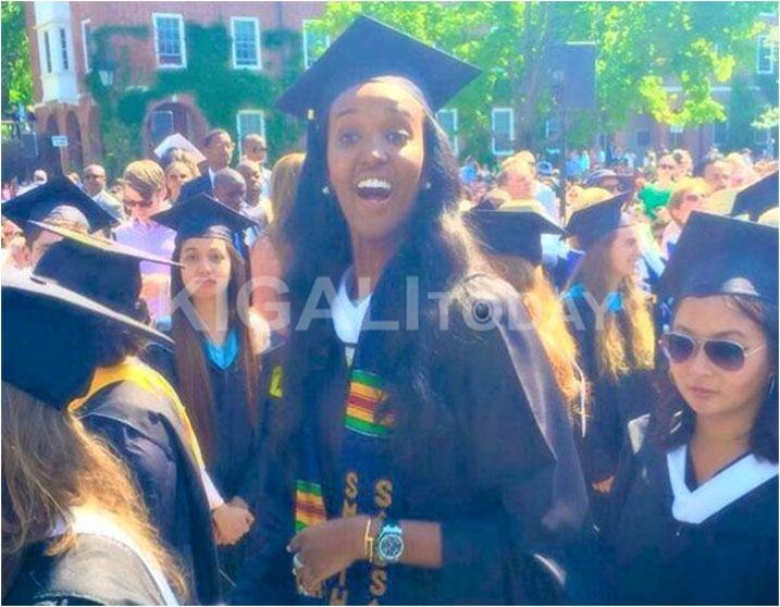 Ange Kagame na we arangije icyiciro cya kabiri cya kaminuza mu Amerika mu bya Politiki.