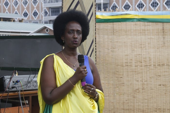 Kayirangwa Anita, umuyobozi nshingwabikorwa ushinzwe ubumwe, itorero n'uburere mboneragihugu muri MINUBUMWE