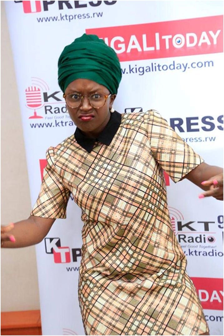 Kansiime yemeza ko ibyo yabonye ku Rwibutso rwa Jenoside rwa Gisozi byatumye yishakamo imbaraga zo gushaka icyatuma Abanyarwanda bongera guseka.