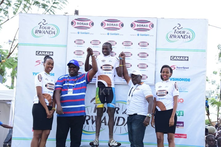 Nsengimana Bosco yongeye kwegucana agace ka Tour du Rwanda ku nshuro ya kabiri.