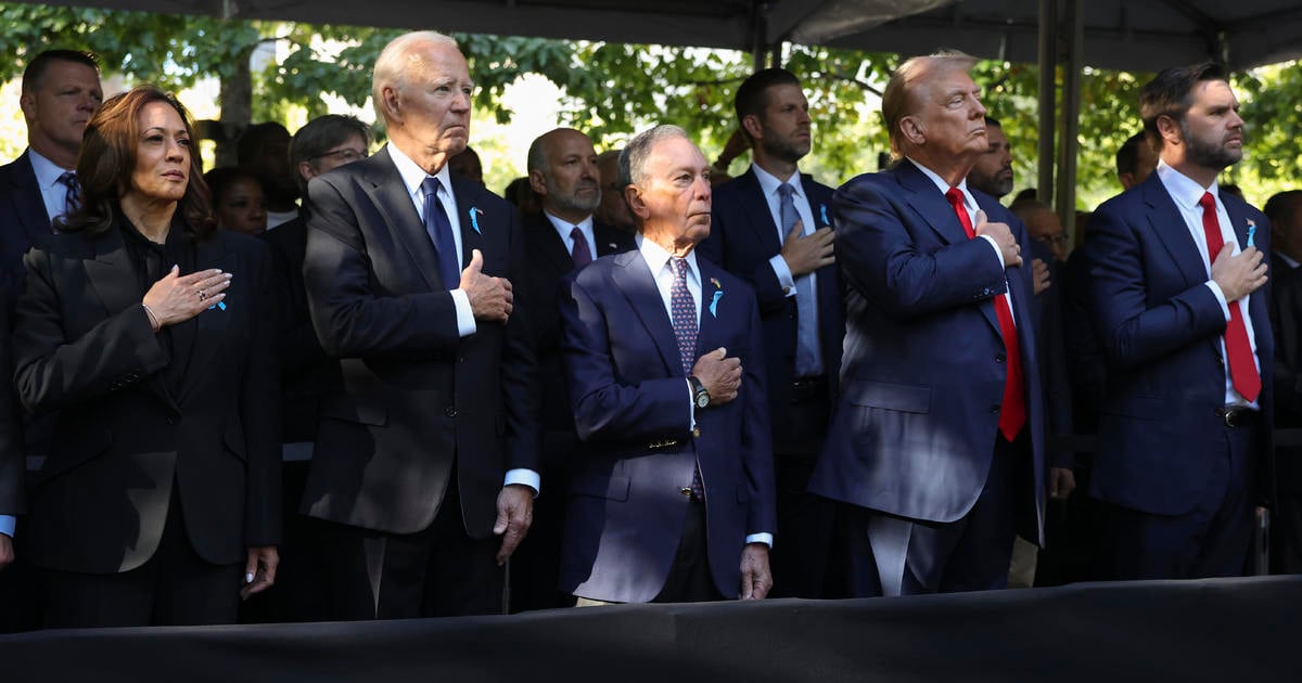 Abayobozi ba Amerika bahuriye mu gikorwa cyo kwibuka abaguye mu bitero byo ku ya 11 Nzeri 2001