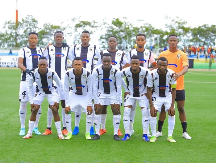 Abakinnyi 11 ba APR FC babanje mu kibuga 