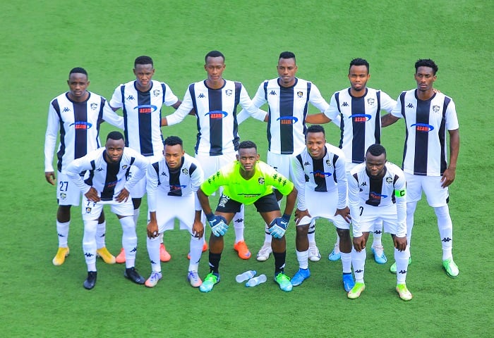Abakinnyi ba APR FC babanje mu kibuga