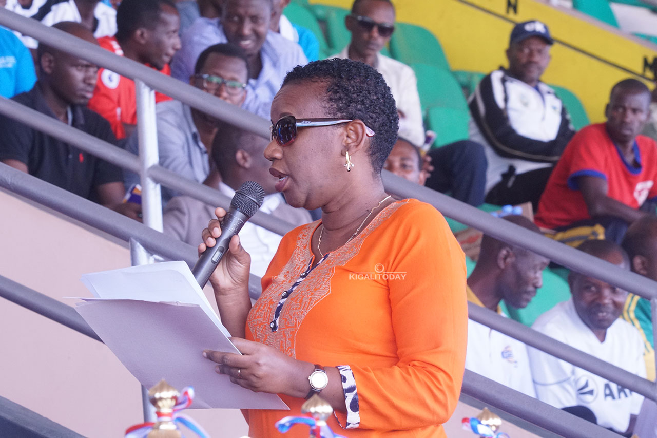 Minisitiri w'abakozi ba Leta n'Umurimo, Mme Rwanyindo Kayirangwa Fanfan