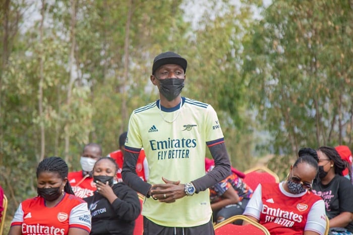 Mwami Aaron Kevin, umuyobozi w'abafana ba Arsenal mu Rwanda