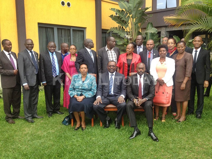 Aya mahugurwa ahuriyemo abakora muri za minisiteri zishinzwe ibikorwa bya EAC mu bihugu biyigize.