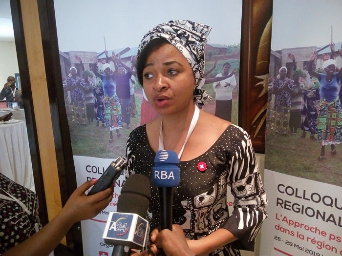 Aziza Aziz-Suleyman, umuyobozi w'umushinga (SDC) ukurikirana iby'ihohoterwa mu Rwanda, u Burundi na Repuburika Iharanira Demokarasi ya Congo (RDC)