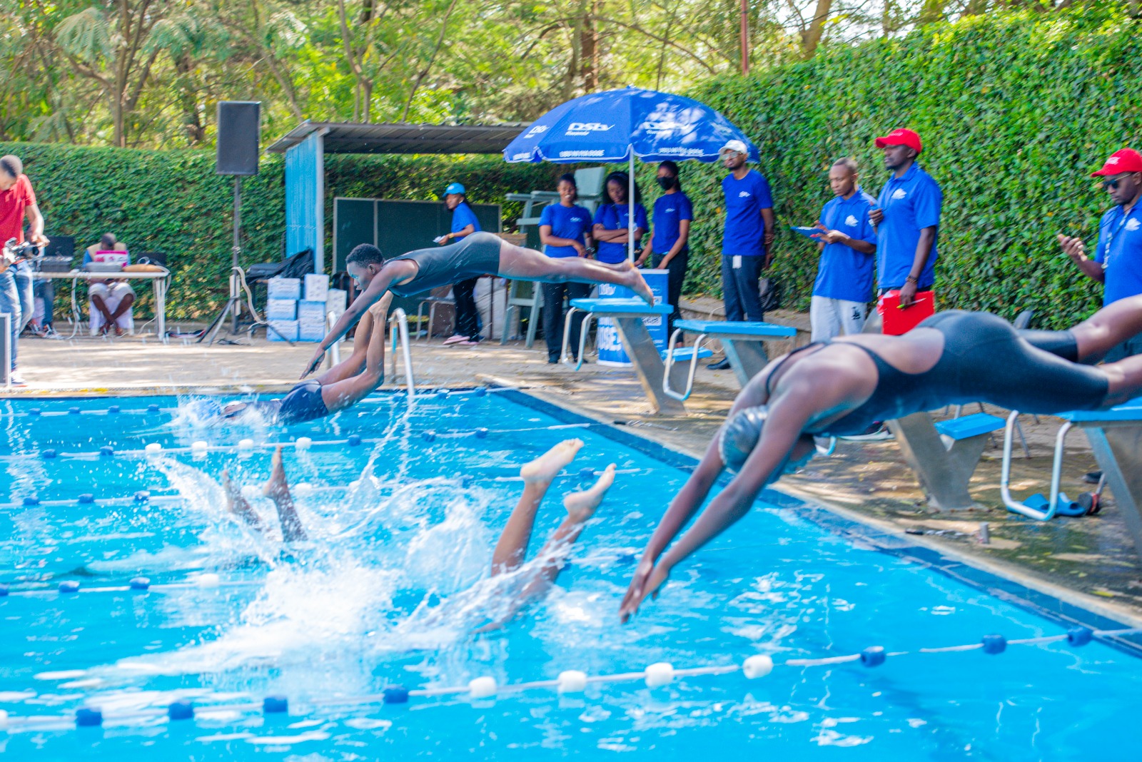 Hakinwe umunsi wa kabiri wa “Mako Sharks Swimming League 2023”.