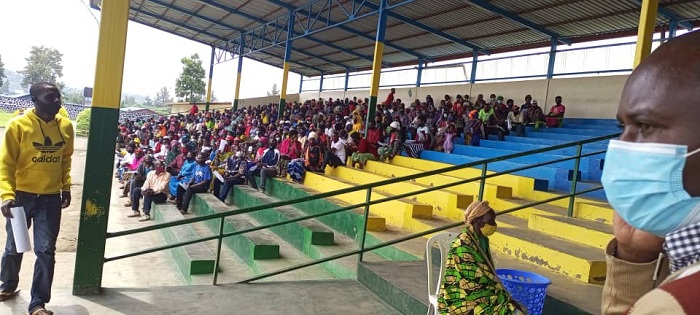 Abakingiwe ni abarengeje imyaka 30, bari bitabiriye ari benshi