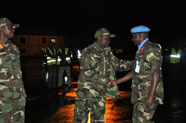 Bakiriwe n'abasirikare bakuru ku rwego rw'igihugu.