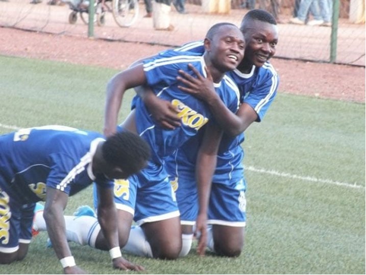 Bamwe mu bakinnyi bashya ba Rayon Sport FC.