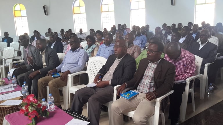 Bamwe mu bayobozi b'amashuri yisumbuye ashamikiye ku matorero y'abaporotestanti