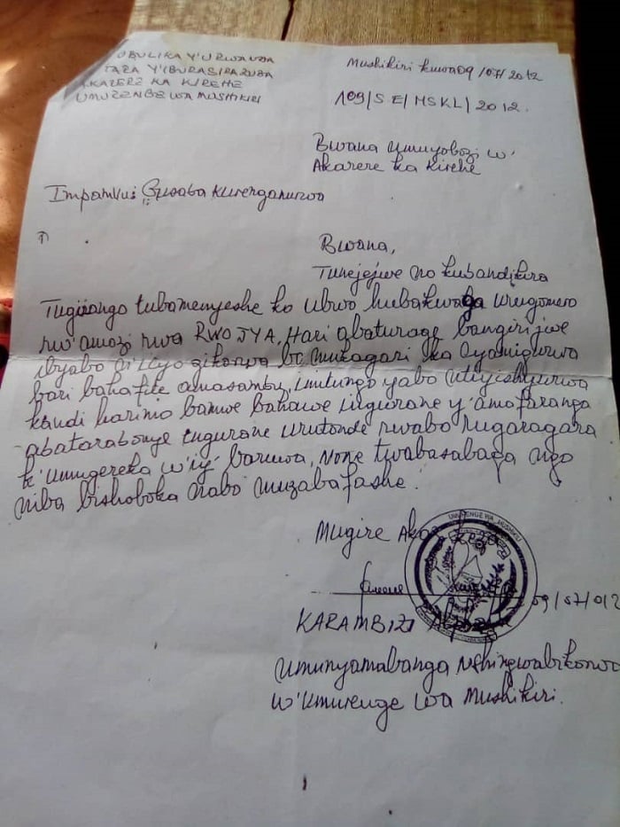 Ubuyobozi bw'umurenge bwagiye bubasabira kwishyurwa ariko ntibyakorwa