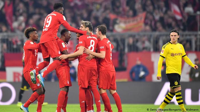 Bayern Munchen na Borussia Dortmund zirwanira igikombe zizacakirana ku munsi wa 28 wa shampiyona
