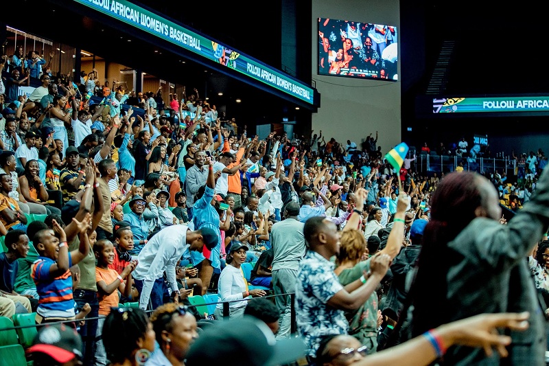 Abafana bari benshi muri BK ARENA 