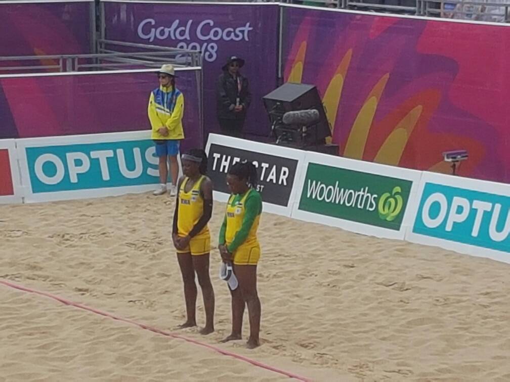 Beach Volleyball niyo yabimburiye abandi, basezererwa muri 1/4