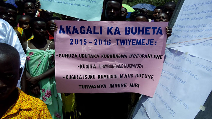 Bimwe mu byo abaturage bahigiye imbere y