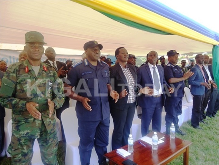 Babitangaje mu gikorwa cyo gutangiza "Police week."