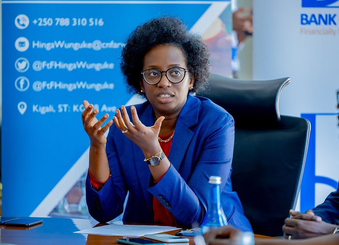 Dr Diane Karusisi asobanura inyungu ziri mu bufatanye na Hinga Wunguke