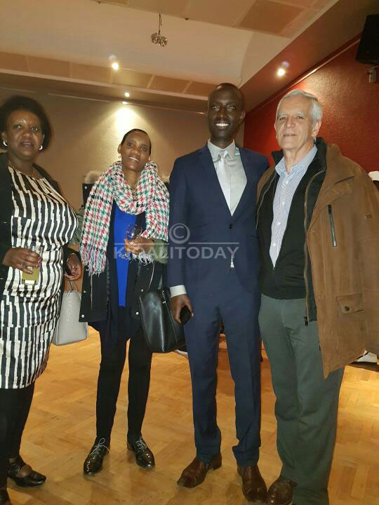 Bonhomme yabonanye kandi na Alain Gauthier Umufaransa wemeye kuvugisha ukuri no gutanga ubuhamya kuri jenoside yakorewe Abatutsi