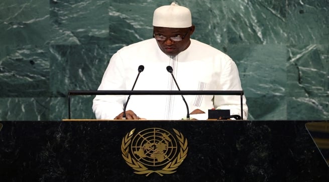 Perezida wa Gambia, Adama Barrow