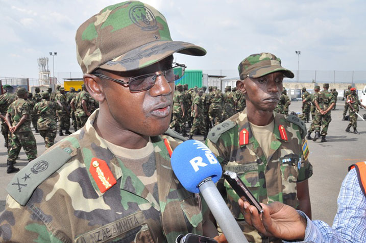 Brig. Gen. Nzabamwita yavuze ko izi ngabo zakoze akazi keza.
