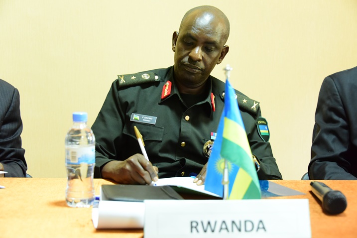 Brig. Gen. Safari Ferdinand avuga ko imikino ya gisirikare ari umusemburo w'imibanire myiza y'abaturage ba EAC.