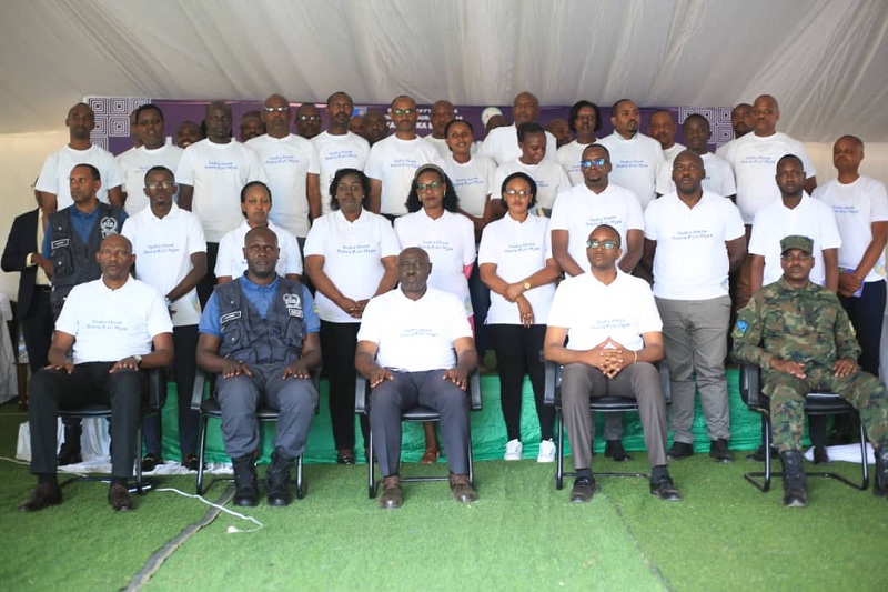 Abayobozi bakomeje gahunda yo kwimakaza isuku muri Bugesera