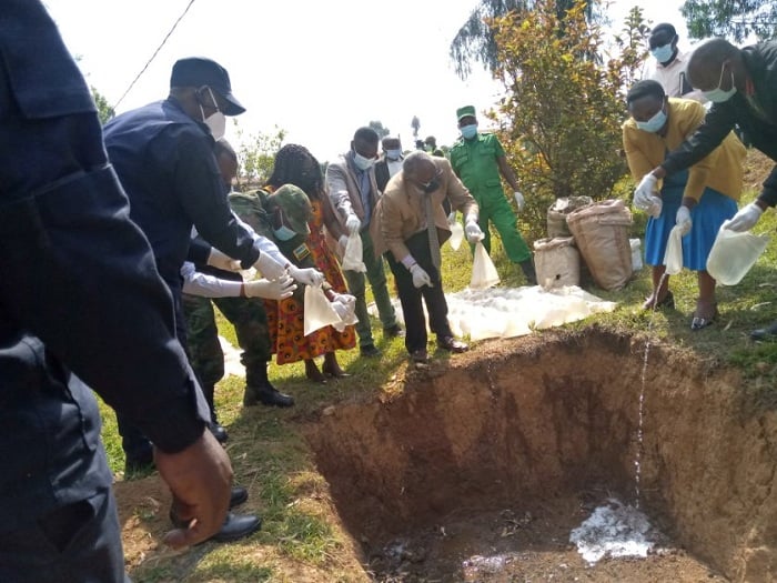 Bamennye banatwika ibiyobyabwenge byangiza ubuzima bw