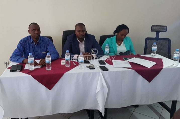Umugore wa Lambert Byemayire (iburyo) nawe yakiriwe mu banyamuryango ba CCA 