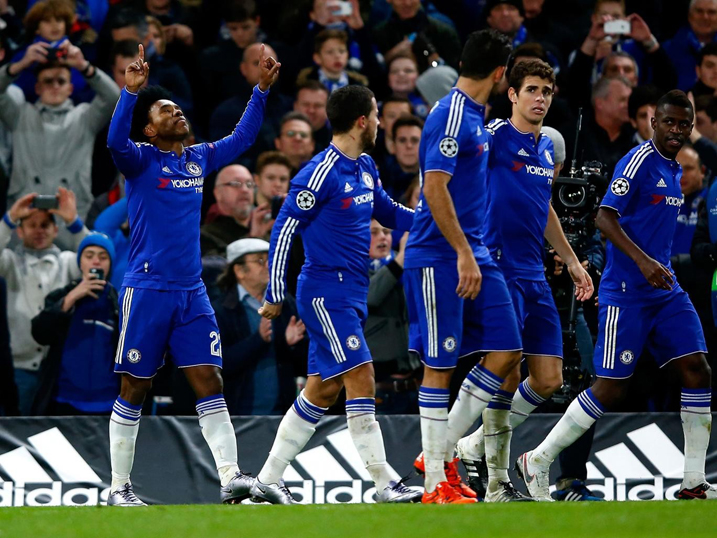 Diego Costa na Willian nibo batsindiye Chelsea ibitego 2 byayigejeje muri 1/8