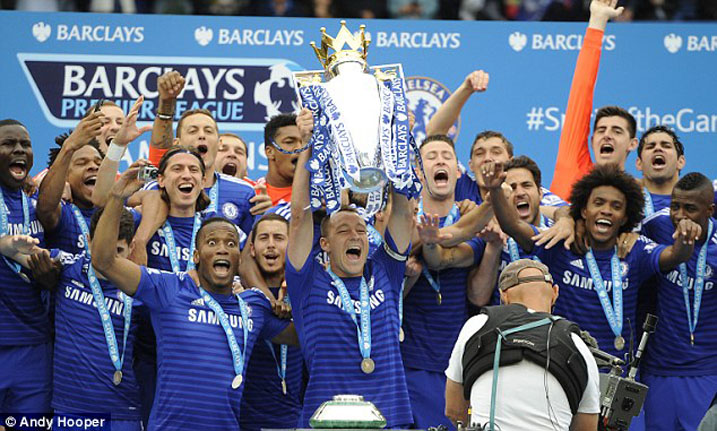 Chelsea yegukanye igikombe cya 2014/2015