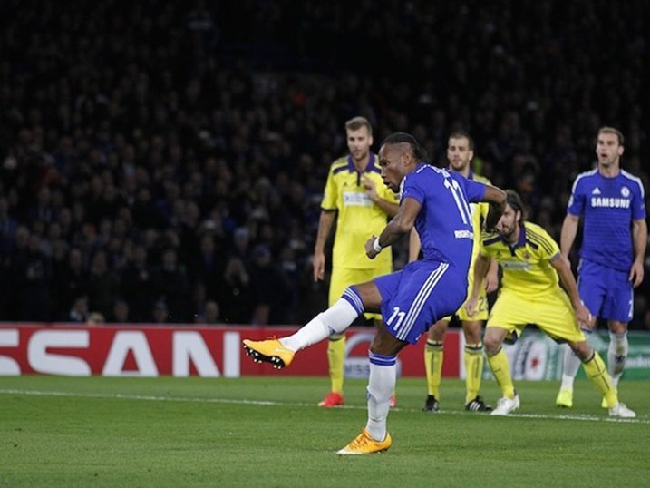 Chelsea yihereranye ikipe ya Maribor iyitsinda 6-0.