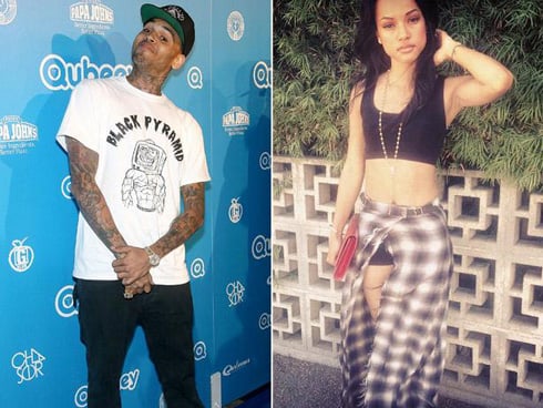 Chris Brown n'uwo bahoze bakundana, Karrueche. 